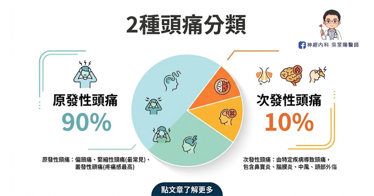2 大頭痛分類